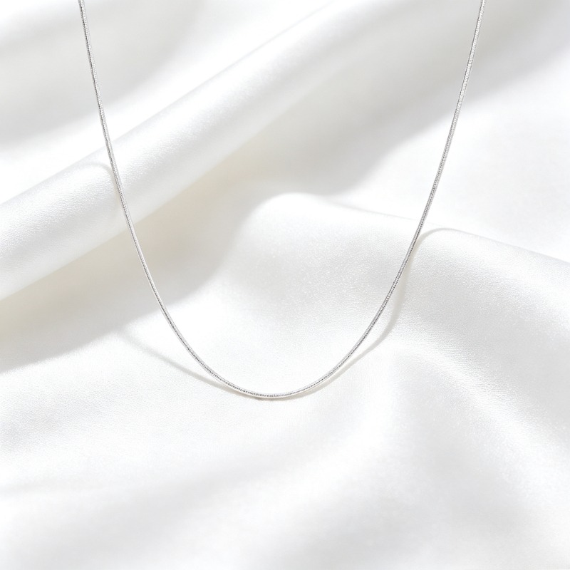 Stainless Steel Ultra-fine Snake Chain, Minimalist Accessory